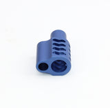 Anodized Aluminum Muzzle Brake Compensator for Full Size 1911 .45 ACP-Color Options