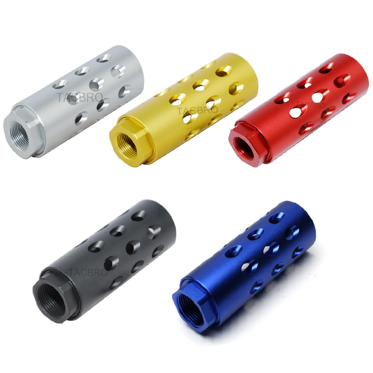 M19 Ultra Lightweight Anodized Aluminum 14x1 LH Left Hand Thread Pitch