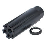 Low Concussion 1/2"x28 RH Linear Compensator with Crush Washer for .223 .22LR 5.56