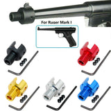 Ruger .22 Mark 1,2,3 Tapered 1/2"x28 TPI Muzzle Brake Adapter - Color Var