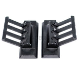 2PCS Tactical Extra Low Profile 45 Degree Offset Picatinny Mount