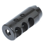 All Steel 14x1LH Left Hand Thread Competition Muzzle Brake Compensator 7.62x39