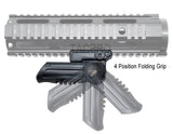 Folding Vertical Foregrip Hand Fore Grip Picatinny Weaver Rail
