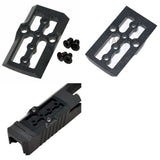 Anodized Aluminum Cover Plate for Glock 17 19 26 RMR Cut Slides