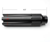 Aluminum 1/2"x36 RH Muzzle Linear Compensator For 9MM - Color Var