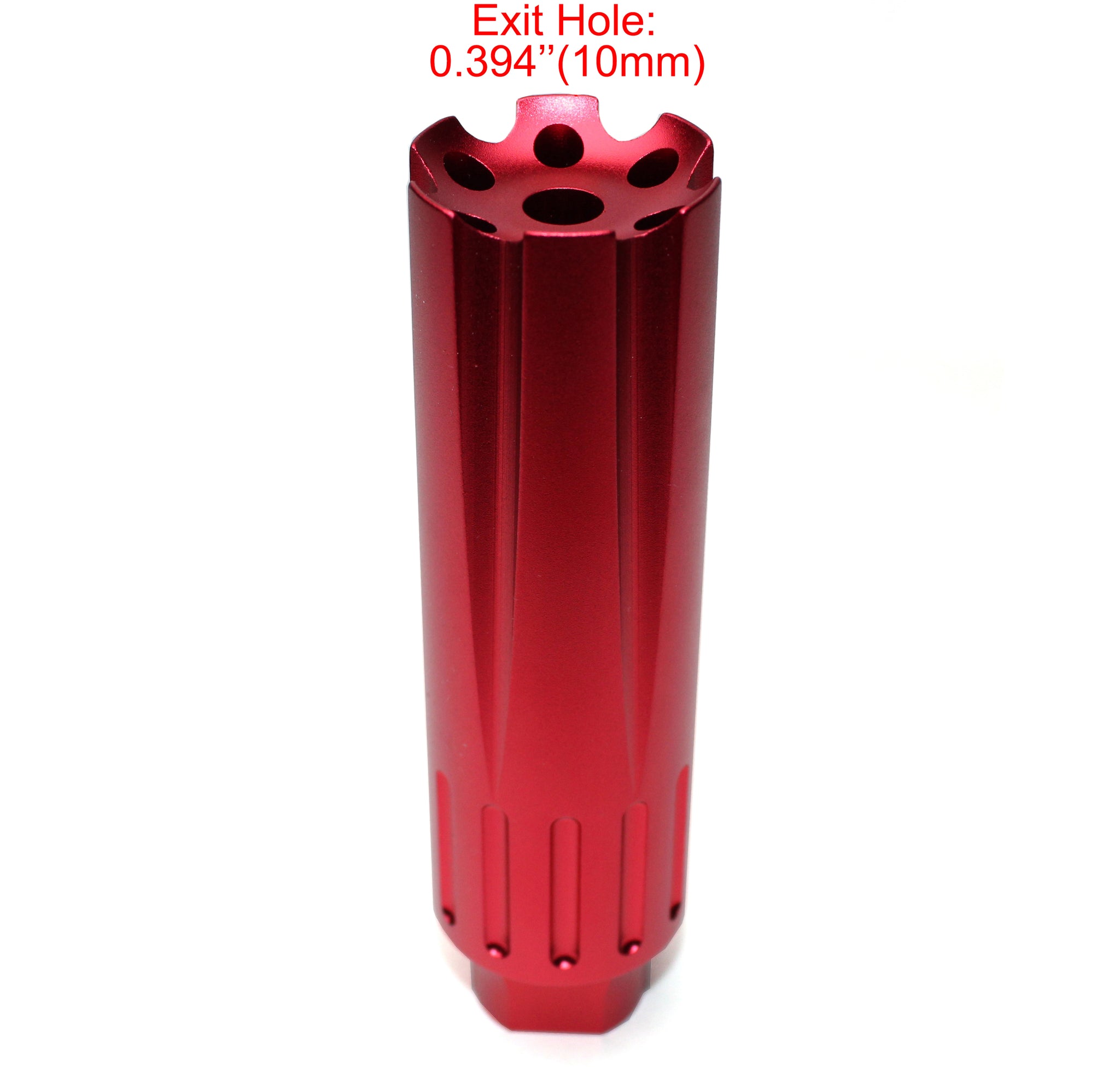 Aluminum 14x1 LH Muzzle Linear Compensator For 7.62x39- Color Var ...