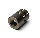 Anodized Aluminum Compensator Muzzle Brake 1/2"x28 TPI For 9MM - Color Var