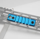3'' 5 Slots Weaver Rail with Sling Swivel Port for M-lok System