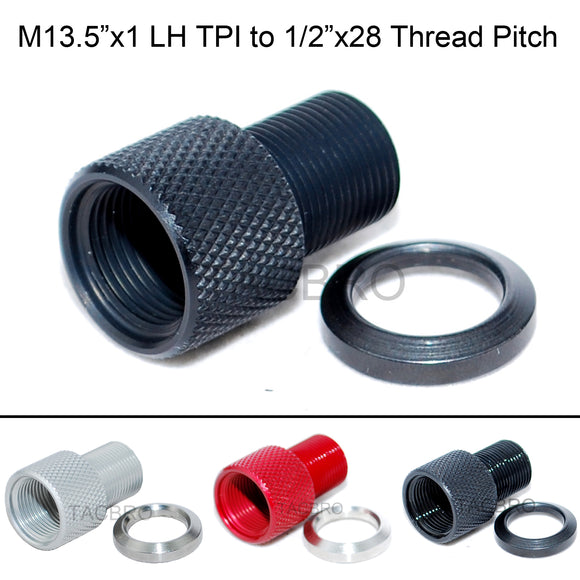 Black Skeleton Aluminum 223 Muzzle Brake 1/2x28 Thread Pitch for
