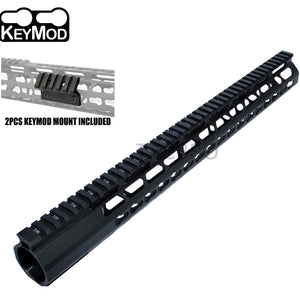 AR10 Ultra Light Slim Free Float Keymod Handguard For .308