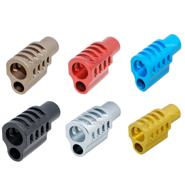 1911 .45 ACP Muzzle Brake Compensator, B Style, Anodized Black Free 1911 .45 ACP Muzzle Brake Compensator, B Style, Anodized Black Free