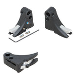 Anodized Aluminum Trigger Shoe With Safety For Glock 17 19 22 23 26 27 43 43x
