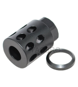 9/16"x24 TPI Thread Pitch Muzzle Brake Compensator For .40 9/16-24