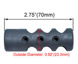 All Steel Compact Competition Muzzle Brake 1/2x28 TPI for .223/5.56