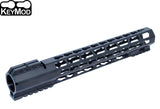 AR15 Super Slim Ultra Light Keymod Low Profile Free Float Handguard For .223