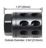 9/16"x24 TPI Thread Pitch Muzzle Brake Compensator For .40 9/16-24