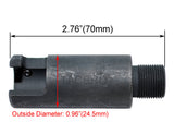 Mosin Nagant 91/30 Muzzle Brake Adapter to 5/8"x24 Muzzle Device