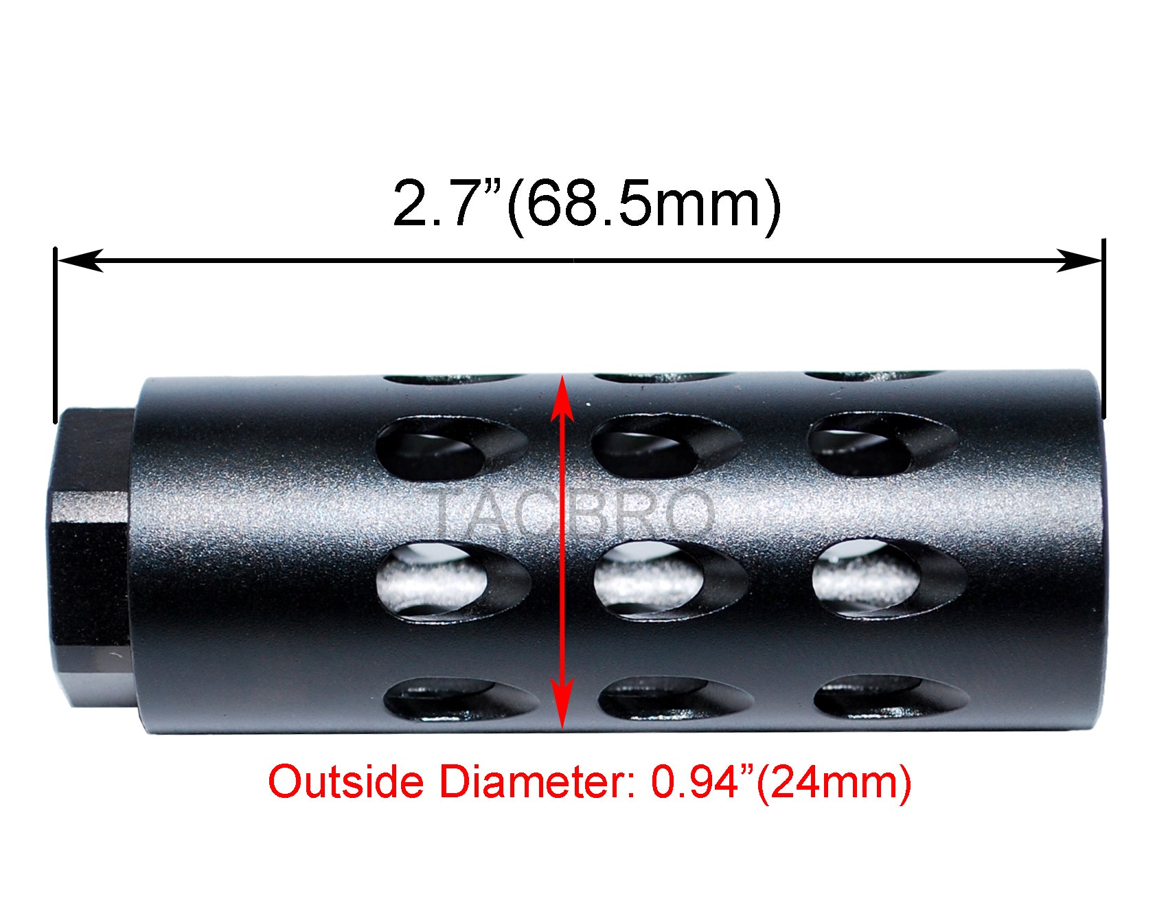 Muzzle Brake BS10 - .223 Rem, 1/2x28 BestPatron - Foto 11