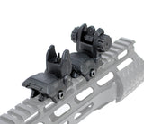 Polymer Flip-up Back-down Front And Rear Sight Complete Set