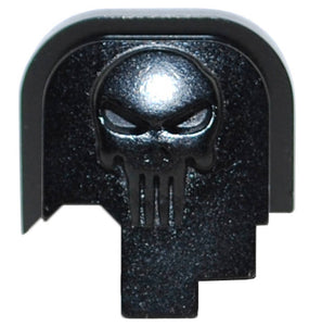 Skull Rear Slide Back Butt Plate Cover For Smith Wesson M&P 9 40 Shield & Plus