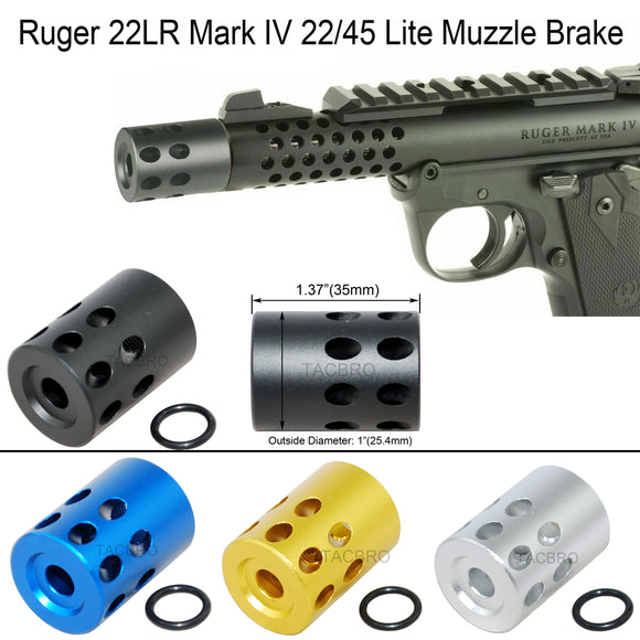 Aluminum .22LR Ruger Mark IV 22/45 1/2