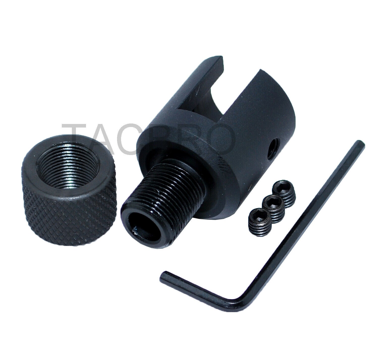 Ruger 1022 10-22 Adapter + 4.5 Linear Compensator Muzzle Brake 1/2x2