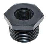 Aluminum Muzzle Thread Adapter Covert 5/8"x24 to 3/4"x16; 13/16"x16; 3/4NPT;