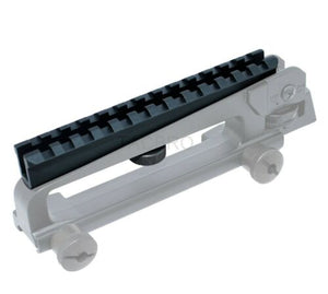 Black Aluminum 20mm Top Rail See Through Carry Handle Scope Mount